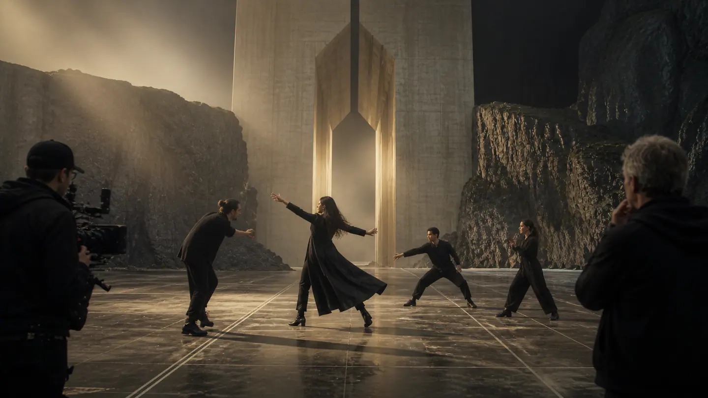 Movement & Choreography visual study for the RORI Studio System